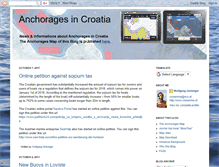 Tablet Screenshot of anchoragesincroatia.net